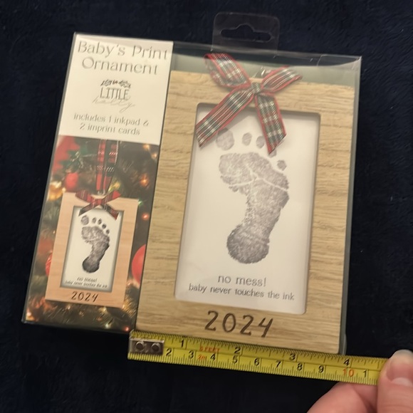 New in package ✨ Baby’s Print Ornament 2024 - Picture 4 of 4